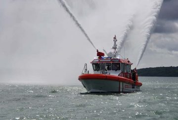 Fire fighting vessel Barracuda
